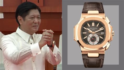 patek philippe bong bong marcos|bongbong marcos philippine watch.